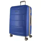 Pierre Cardin Hardshell Cabin Luggage Bag Travel Trolley TSA 54cm (49L) - Ocean