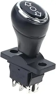 Toy Car Gear Switch Toy Car Accessories Ride on Toys Car Kids Toy Parts Stop Children's Electric Car Gear Switch for Boys Kids, Black