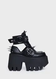 [Widow] Punk Paradox Platform Ankle Boots