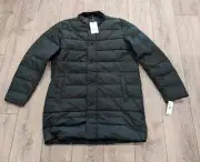 $380 Mens Barbour Quilted "Tonbridge" Baffle Quilted Jacket Sage XL
