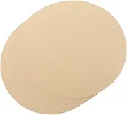 HEALEEP Thick Art Sketch Paper 50 Pcs Round Cardboards White Cardstock Card Stock Textured Paper