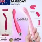 Svakom GSpot Vibrator Dildo Flexible Clitoris Stimulator Anal Vagina USB Sex Toy
