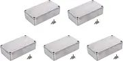 Binxind 5X Aluminium Electronics Project Box Case Enclosure Instrument Waterproof, Standard 1590B 112X60X31mm
