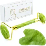 Jade Roller and Gua Sha Facial Tools Set Skin Care Face Roller for Puffiness
