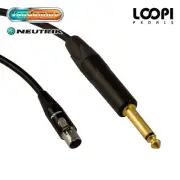 AKG WMS40 Wireless Beltpack Lead - Short - Van Damme Cable Neutrik Jack Straight