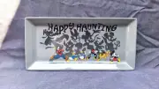 DISNEY - Mickey Mouse & Friends HAPPY HAUNTING Halloween SERVING TRAY DISH - NEW