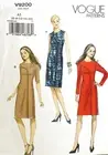 VOGUE Misses' Dress Pattern V9200 Size 6-14 UNCUT
