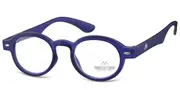 Oval Full Rim Plastic Women’s Glasses Blue, Size +1.00 - Lenses Included - Private Health Rebate - Blue Light Block Available - SmartBuy Readers