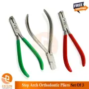Step Arch Orthodontic Pliers Dental Intraoral Detailing Tweed Arch Plier Set