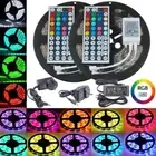 5050 RGB SMD 1M-20M LED Strip Light 12V Flexible Waterproof IR Controller