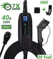 4 TESLA Level2 Electric Car Charger Cable NEMA 14-50 9kW Comp. Juice Box Pro 40A