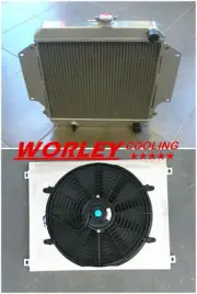 QLD-Radiator+Shroud+Fan For Suzuki Sierra SJ410 SJ413 Jimny MK2 Samurai 81-96 MT