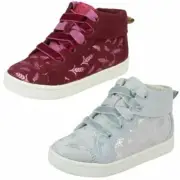 Girls Clarks City Frost Disney Frozen Ankle Boots