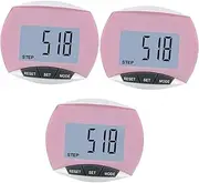 Yardwe Pcs Buy Pedometer Walking Pedometer Step Counter Multifunctional Fitness Information Tool Sports Supplies for Ages