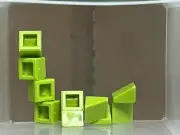 LEGO Parts - Lime Green Slope 30 1 x 1 x 2/3 - No 54200 - QTY 10
