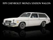 1979 Chevrolet Monza Station Wagon - Stock! New Metal Sign: 12x16" Free Shipping