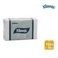 在飛比找momo購物網優惠-【Kleenex 舒潔】特殊鎖水擦手紙(150抽/16包/箱