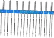 CORHAD Sewing Machine Needles 9pcs Twin Needles for Sewing Machine Professional Portable Set