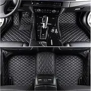 Car Front Floor Mats 3D Full Coverage Car Floor Mats Interior Accessories for Mazda CX-5 2017-2023 2015-2016 CX-3 2015-2023 CX-30 2020-2023(All black1,QX70 2013-2017)