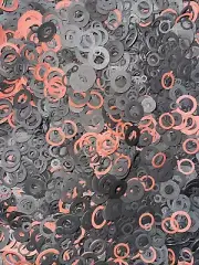 3LB Mix Lot Fiber Flat Washer Assortment Mor 10000 Pieces