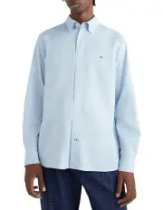 [Tommy Hilfiger] Core Flex Poplin Shirt in Blue