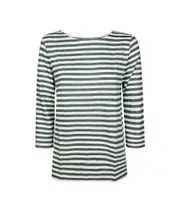 striped T-shirt 2,3 AGAVE