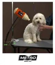 Metro FLEX DRI Air Force .75 HP HANDS-FREE PET DRYER&ARM DOG GROOMING FlexDri
