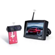 Digital Wireless Backup Camera System with 4.3’’ Wireless Reversing Monitor, ...