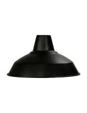 [Oriel Lighting] Warehouse Industrial Vintage Shade 31cm in Black