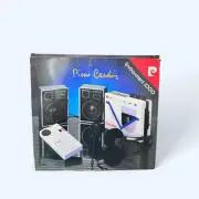 Vintage Pierre Cardin FM receiver Stereo Cassette System E1000- New In Box