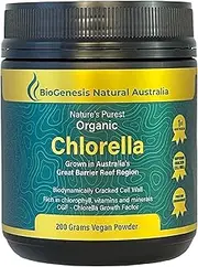 Australian Organic Chlorella Powder, Cracked Cell, non GMO, Australian Grown, Purest Quality