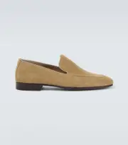 [Manolo Blahnik] Manolo Blahnik Truro suede loafers AU 6 beige