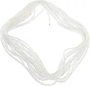 COHEALI DIY Polyester Drawstring Cord Tied Rope for Crafts Wrapping Decorative Use Durable and Sturdy Packing Rope for Handmade Bracelets and DIY Projects
