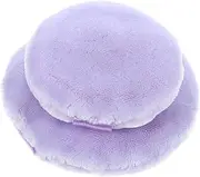 [Beatifufu] 2 Pcs Double-sided Velvet Puff Makeup for Women for Foundation Concealer Applicati
