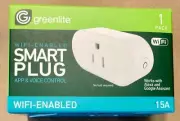 Greenlite Wifi Enabled Smart Plug App / Voice Control New In Box Unopened