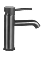 [Cefito] Bathroom Basin Round Brass Faucet Vanity Laundry Mixer Tap in Black