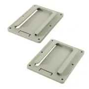 Folding Dinghy Launching Wheels Sliding Bracket Kit Grey