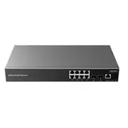 Grandstream GWN7811 IPG- Layer 3 network switch with 8 RJ45 Gigabit Ethernet ports for