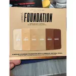 ANASTASIA BEVERLY HILLS 明亮妝容遮瑕 粉底液 6色試色卡 LUMINOUS FOUNDATION