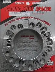 HKB Sports Wheel Spacer (4 and 5 Holes), P.C.D.100, 114.3, 0.1 inches (3 mm), Set of 4 HKWS3