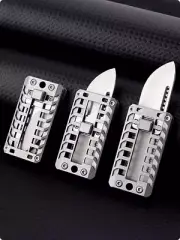 EDC Stainless steel knife sharp mechanical decompression and unboxing knife