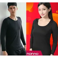 在飛比找蝦皮購物優惠-【全館免運】儂儂nonno 遠紅外線發熱衣/衛生衣/保暖衣/