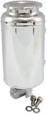 Aeroflow Round Universal Washer Tank Polished 163mm H X 88mm Dia - AF77-1047