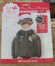Elf On The Shelf Claus Couture 2014 Collector's Edition Aviator Jacket & Goggles