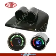 Gauge Pod for Ford Falcon FG MKII FGX + Tacho + Volt LED Gauges