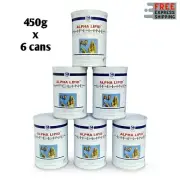 6 cans Alpha Lipid Lifeline Blended Milk Colostrum Powder Immune & Gut Support