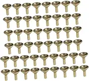 ORFOFE 50 Pcs Shanto Burner Incense Cone Holder Plate Bulk Incense Holder Incense Cone House Jumbo Incense Cones Cone Incense Backflow Incense Stick Alloy Golden