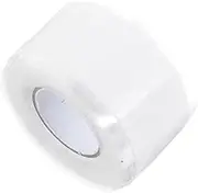 FUNOMOCYA Water Sealant Tape Leakproof 2.5cm Wide White Long Silicone for Pipes Hoses