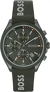 [Hugo Boss] Velocity Green Silicone Green Dial Men's Watch