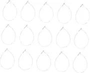 CRILSTYLEO 1900Pcs Tag Tie Fastener String for Clothing Price Tags Durable Hanging Rope for Garment Labels Woven Material for Retail Store Use